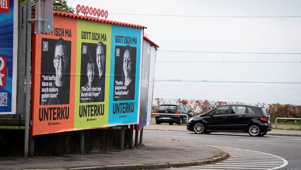 'Gott isch ma unterku'