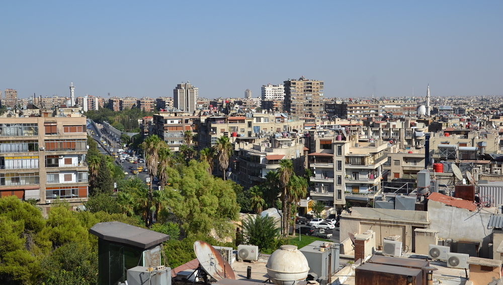 Stadtansicht aus Damaskus