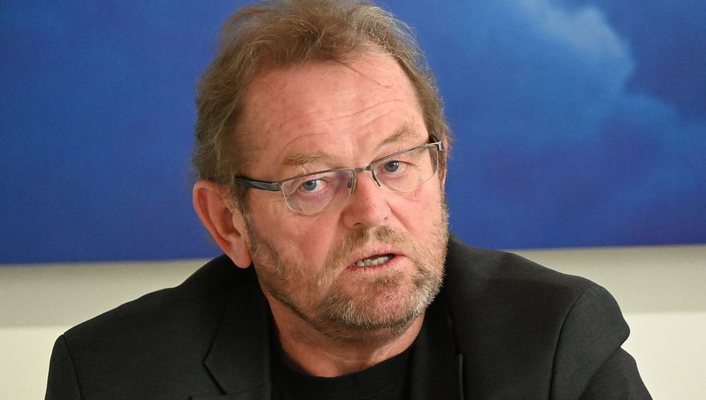 Ferdinand Kaineder, KAÖ-Präsident bei Pressekonferenz am 15. Mai 2023 in Wien