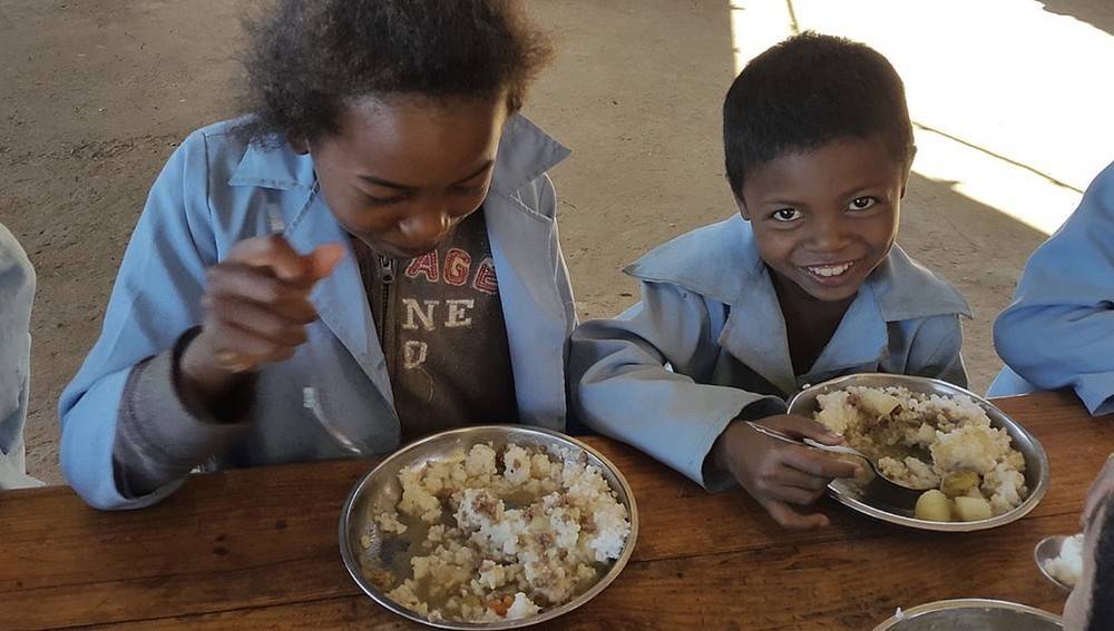 Hunger Afrika Schule