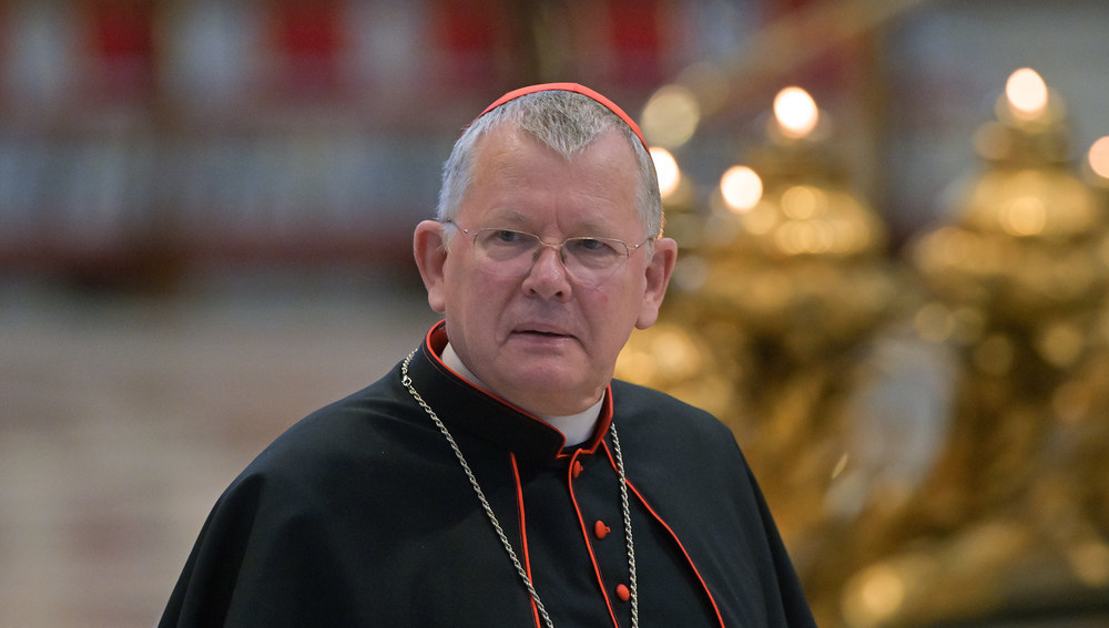 Kardinal Jaime Spengler, Erzbischof von Porto Alegre (Brasilien), am 30. April 2025 im Petersdom im Vatikan.