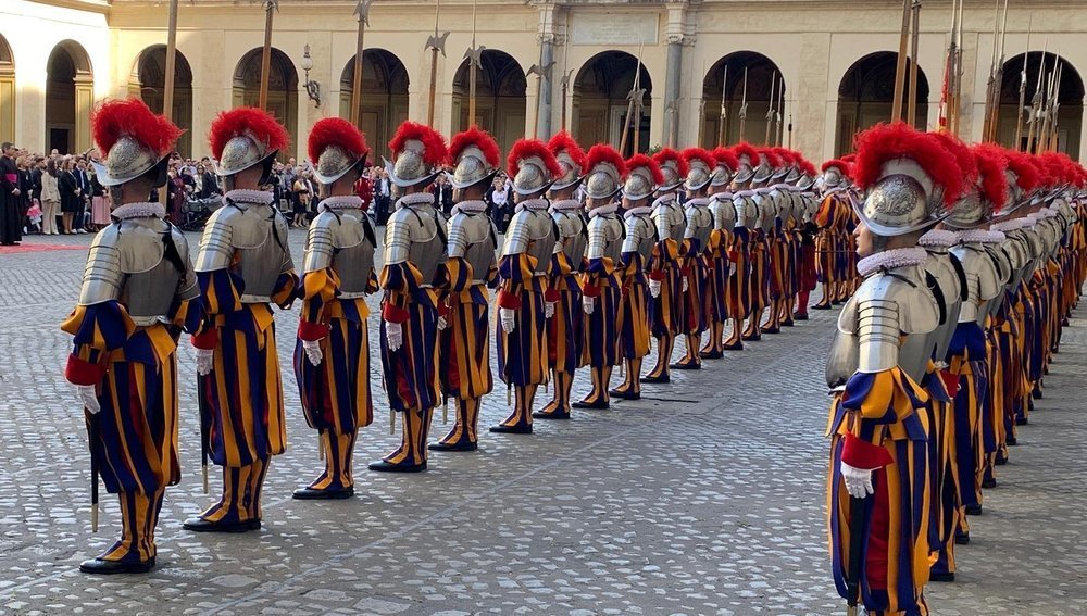 Vereidigung der Schweizergarde im Vatikan