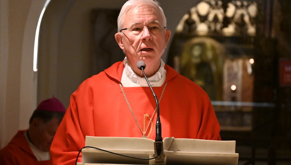 Erzbischof Franz Lackner - Ad-limina-Besuch der Ö. Bischofskonferenz - Gottesdienst der Bischöfe am Petrusgrab im Petersdom