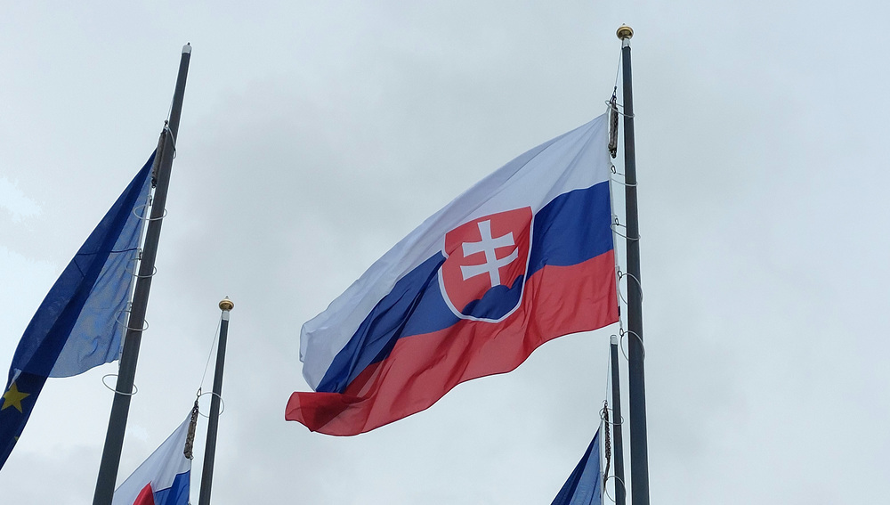 Staatsflagge der Slowakischen Republik