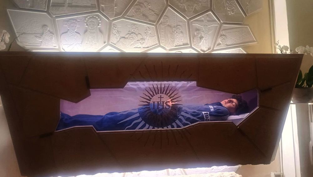 Sarkophag von Carlo Acutis in Assisi