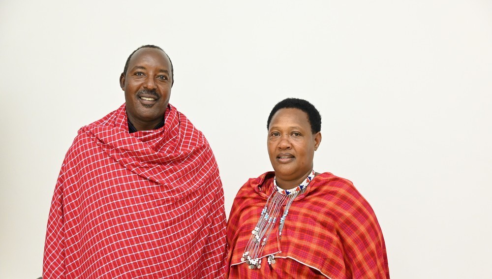 Timothy Ole Yaile und Stellar Millya von Pastoral Women´s Council (PWC)