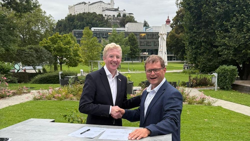 McDonald (Sportunion) und Eppensteiner (DSGÖ) vereinbaren Kooperations-Verlängerung