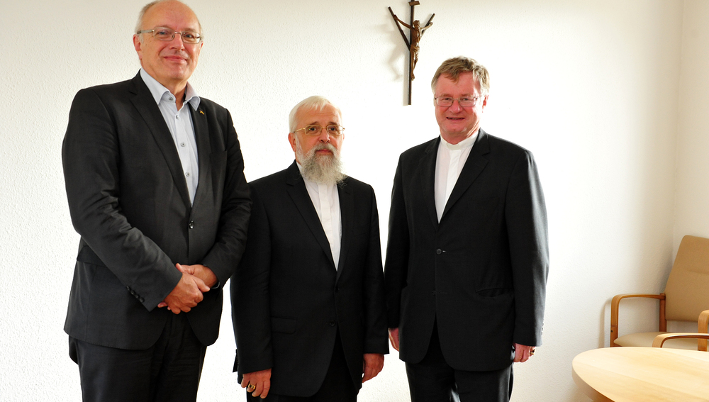 Bischof Michael Bünker, Bischof Gerhard Feige und Bischof Manfred Scheuer