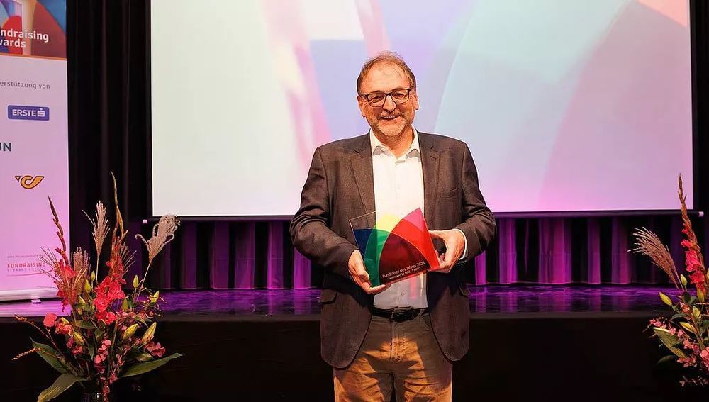 Reinhard Heiserer, Geschäftsführer von 'Jugend Eine Welt'