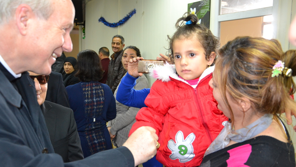 Kardinal Christoph Schönborn im Irak