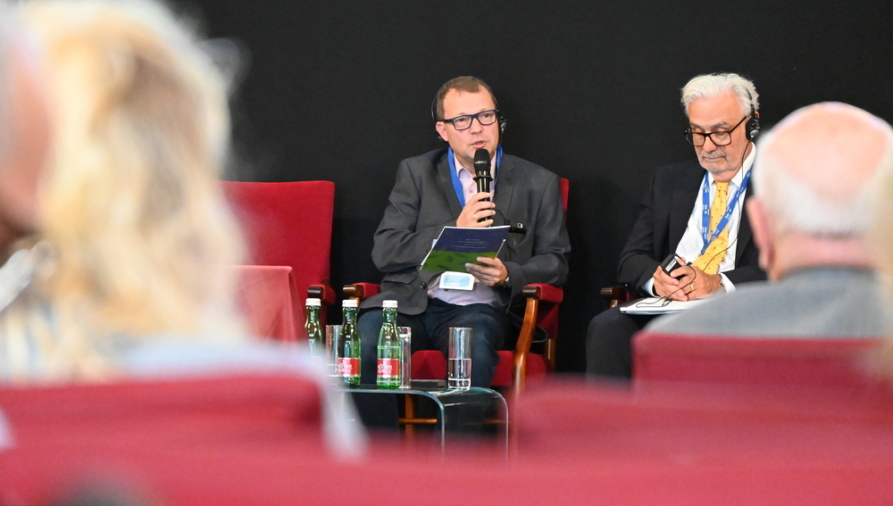 Umweltbeauftragter der Erzdiözese Wien bei einem Panel des Wiener Klima-Gipfels 'From Climate Crisis to Climate Resilience in Europe at Local and Regional Levels' am 28. August 2025