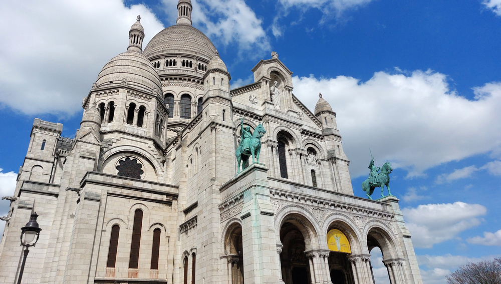 Basilika Sacre-Coeur in Paris