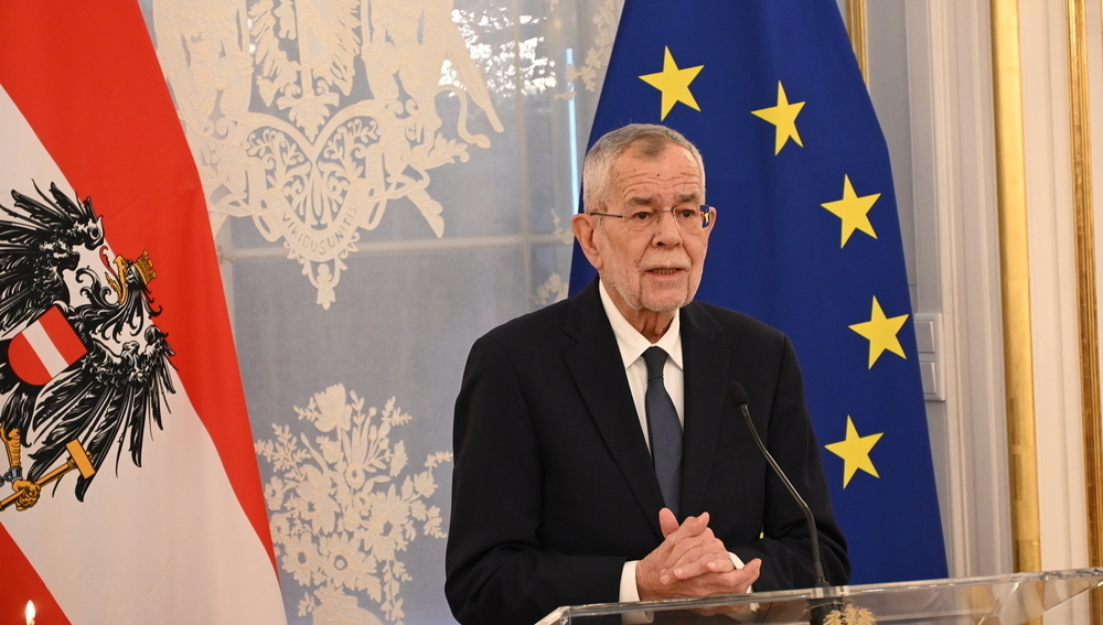 'Stunde für den Frieden' mit Kirchen und Religionsgesellschaften auf Einladung von Bundespräsident Van der Bellen (25.1.2024)
