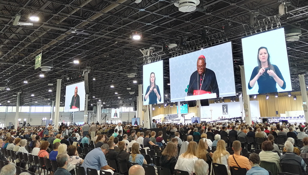 Katechese von Kardinal Onaiyekan beim IEC 2021 in Budapest