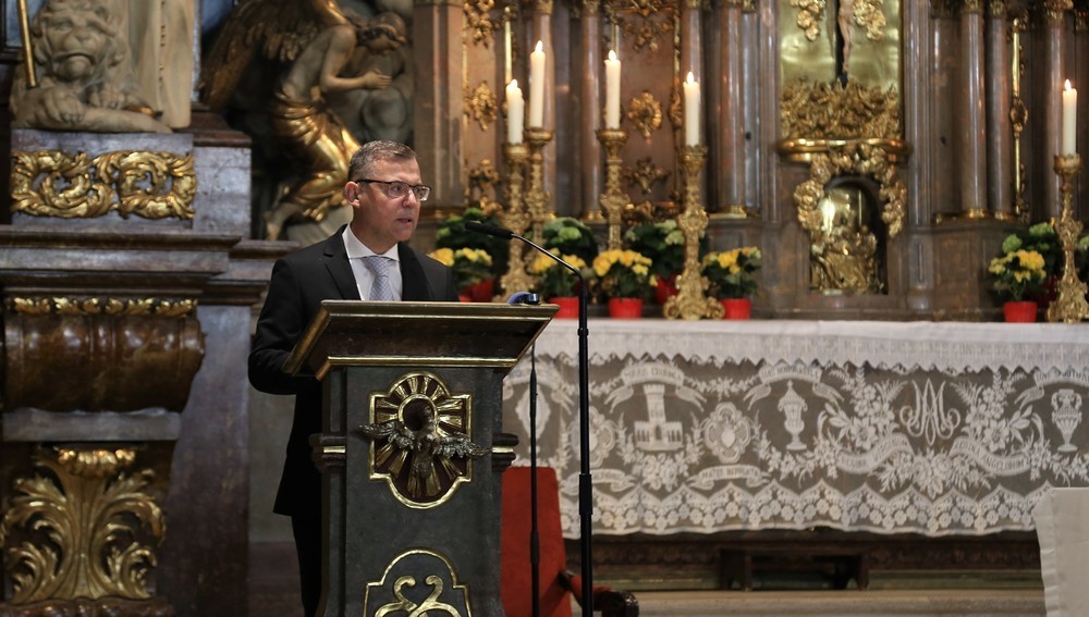 Kathpress 75 Jahre - Paul Wuthe, Kirche Franziskanerkloster, Wien, 4. Mai 2022