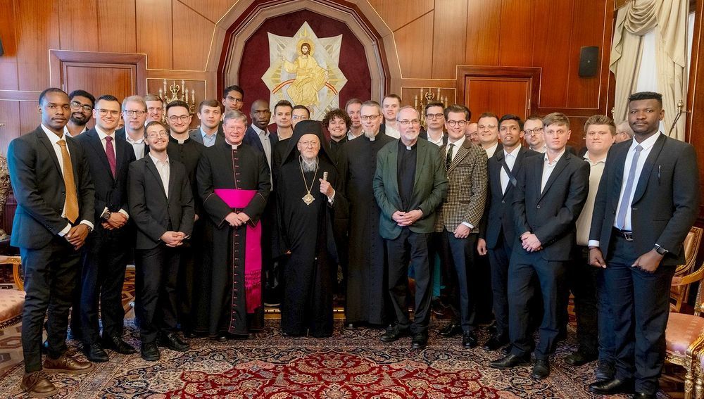 Wiener Priesterseminaristen bei Patriarch Bartholomaios
