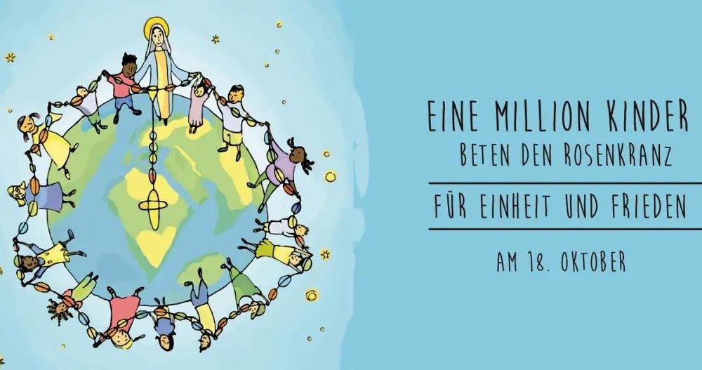 Friedensgebets-Kampagne 'Eine Million Kinder'