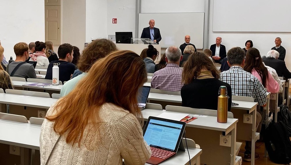 Foto der Auftakt-Veranstaltung am 10. Oktober 2023 an der Universität Wien
