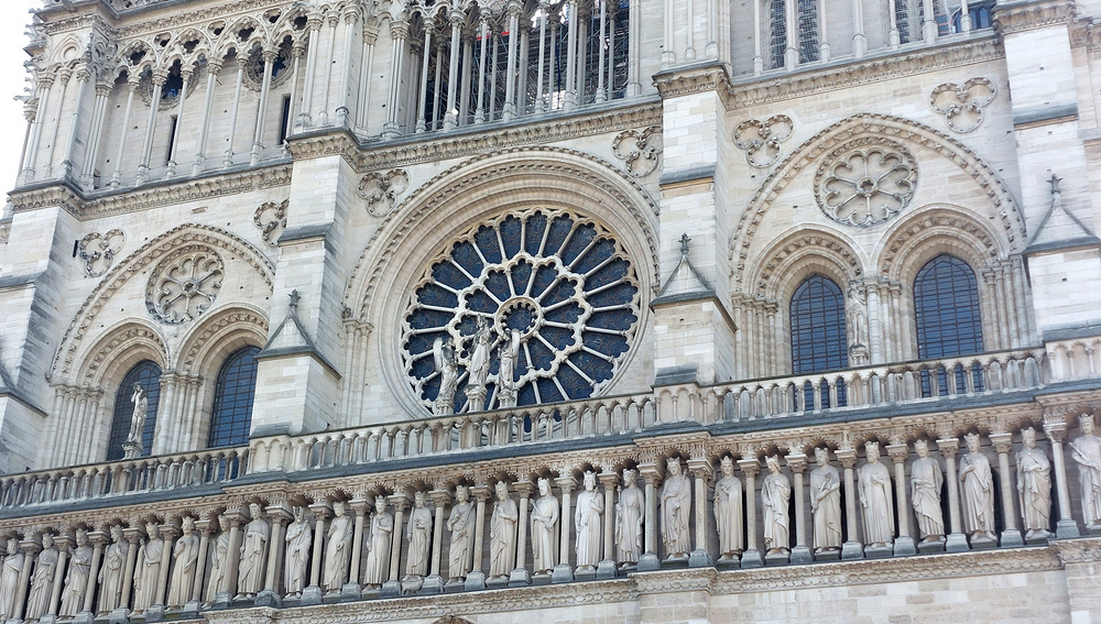 Westfassade der Kathedrale Notre-Dame de Paris