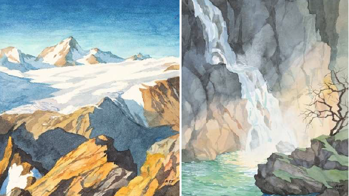 Ausstellung 'Botschaft der Berge'