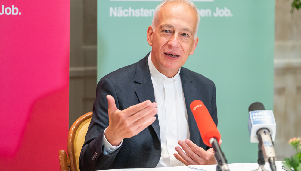 Landau bei Pressekonferenz am 3.9.2020 zum Thema Pflege und Betreuungslücke