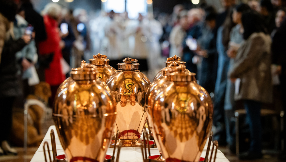 Öle bei der Chrisammesse