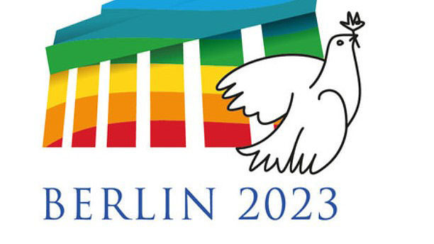 Logo Sant'Egidio Friedenstreffen 2023 in Berlin