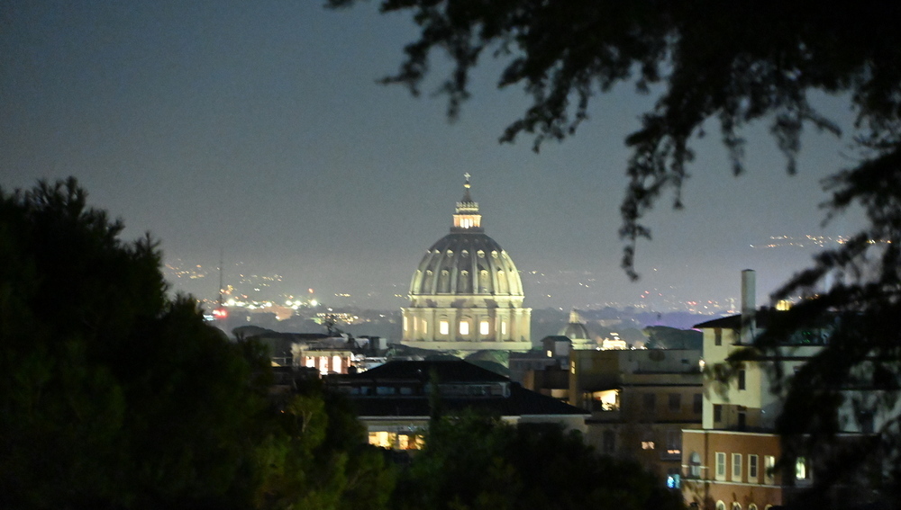 Petersdom in Rom - Blick auf die Kuppel