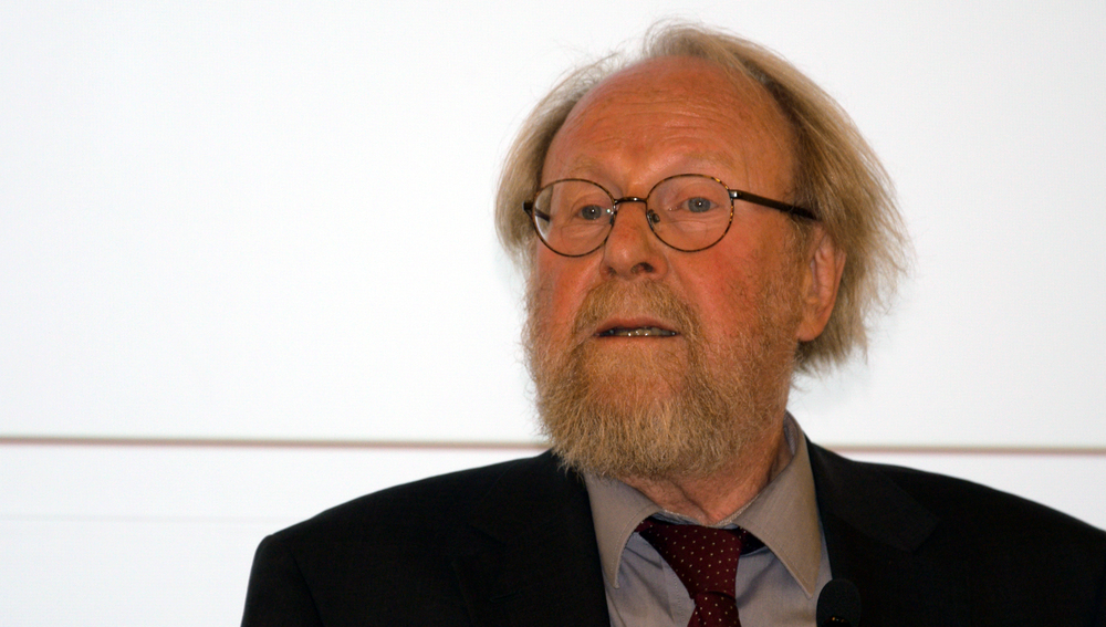 Deutscher Politiker und früherer deutscher Bundestagspräsident beim 'Dies facultatis' der Katholisch-Theologischen Fakultät der Universität Wien am 15. Oktober 2018