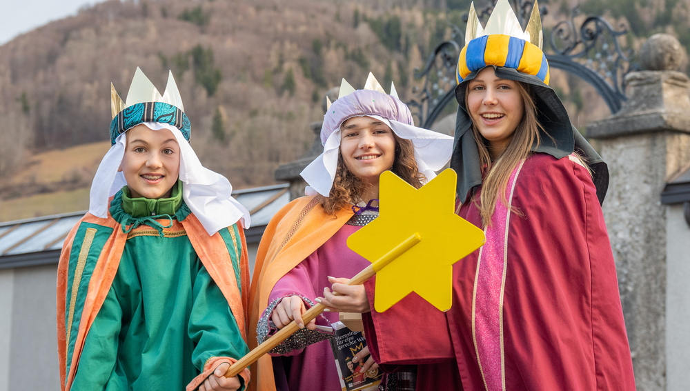Sternsinger*innen in der Pfarre Kirchdorf