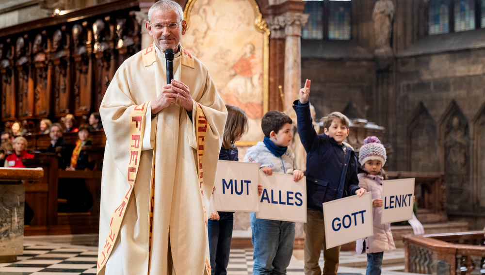 Stephansdom: 1.600 Kinder und Eltern feierten Klemens Maria Hofbauer (15.3.2025)