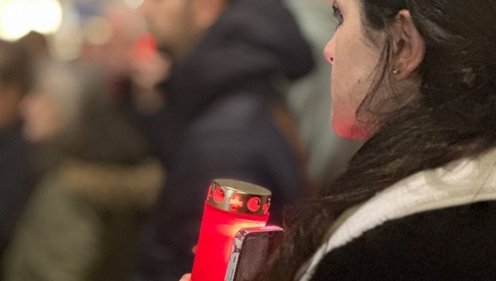 Christenverfolgung Kerze Gedenken Menschenrechte Religionsfreiheit