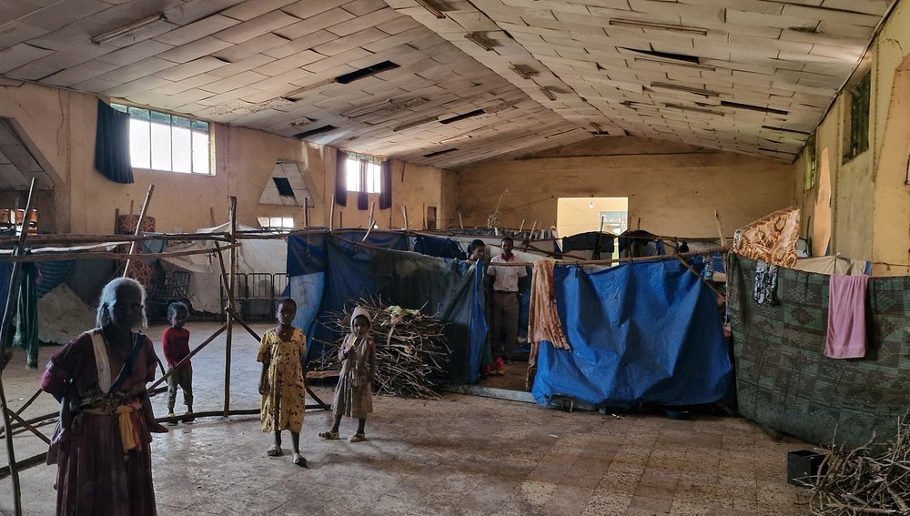 Lager für Binnenvertriebene im Tigray (Äthiopien)