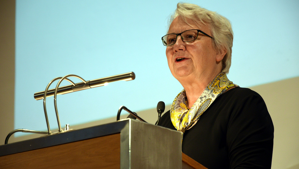 Frühere deutsche Bundesministerin für Bildung und Forschung und jetzige deutsche Botschafterin am Heiligen Stuhl