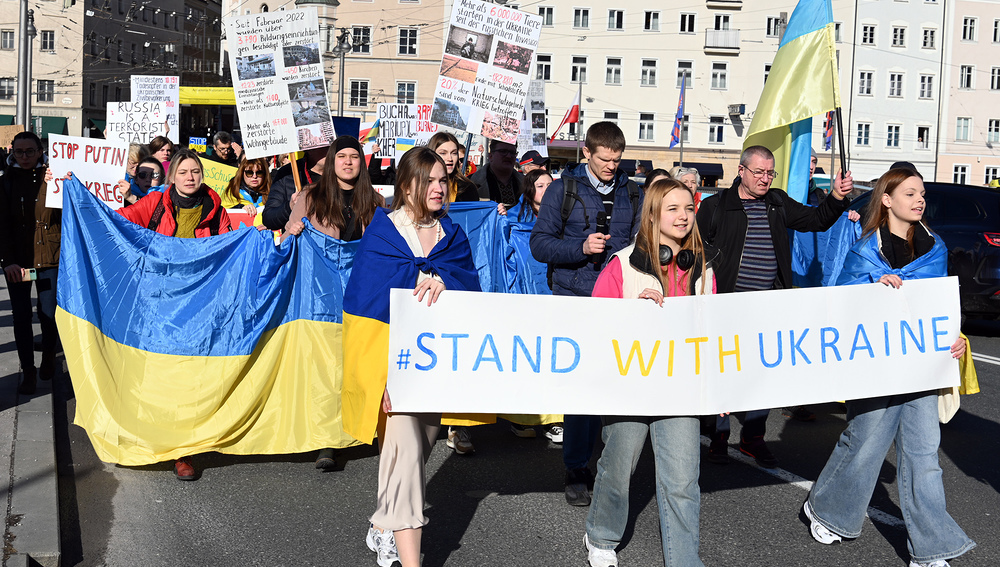 Solidarität mit der Ukraine