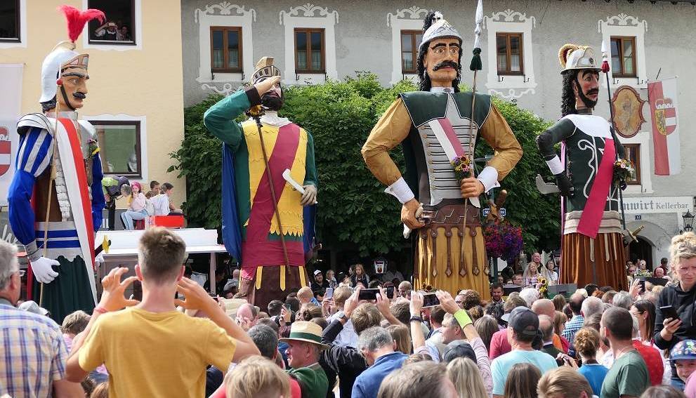 Samsonfiguren aus dem Lungau und der Oststeiermark
