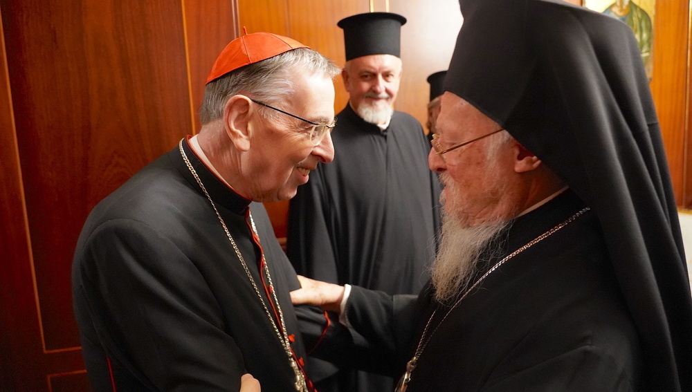 Kardinal Koch und Patriarch Bartholomaios