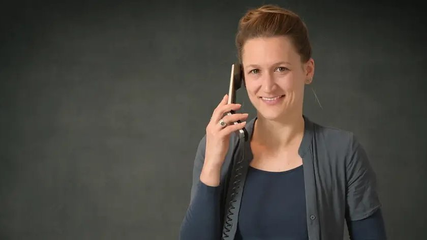 Telefonseelsorgerin Teresa bei der 'Kids-line'