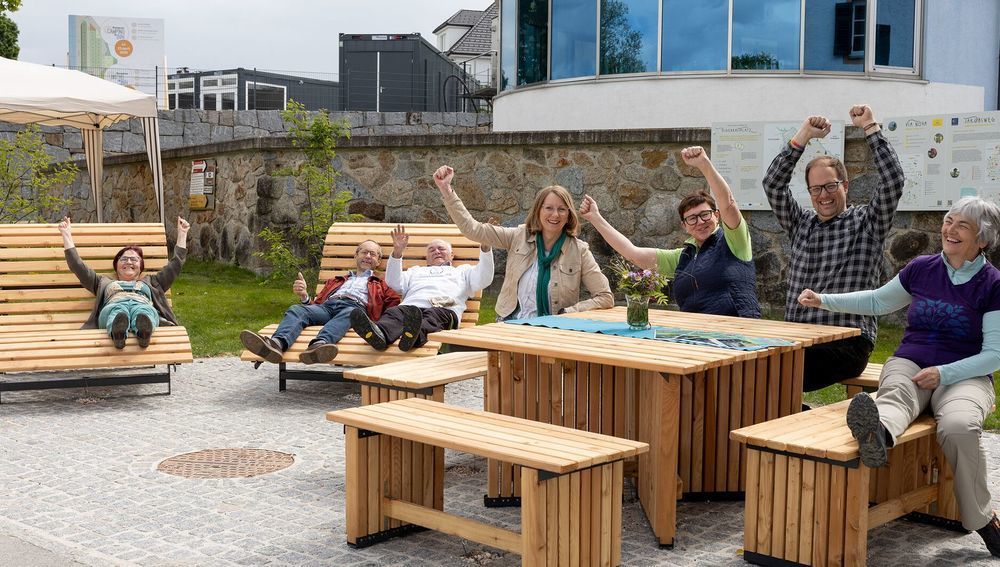 'Pilgerrastplatz' bei der OÖ. Landesgartenschau Schärding