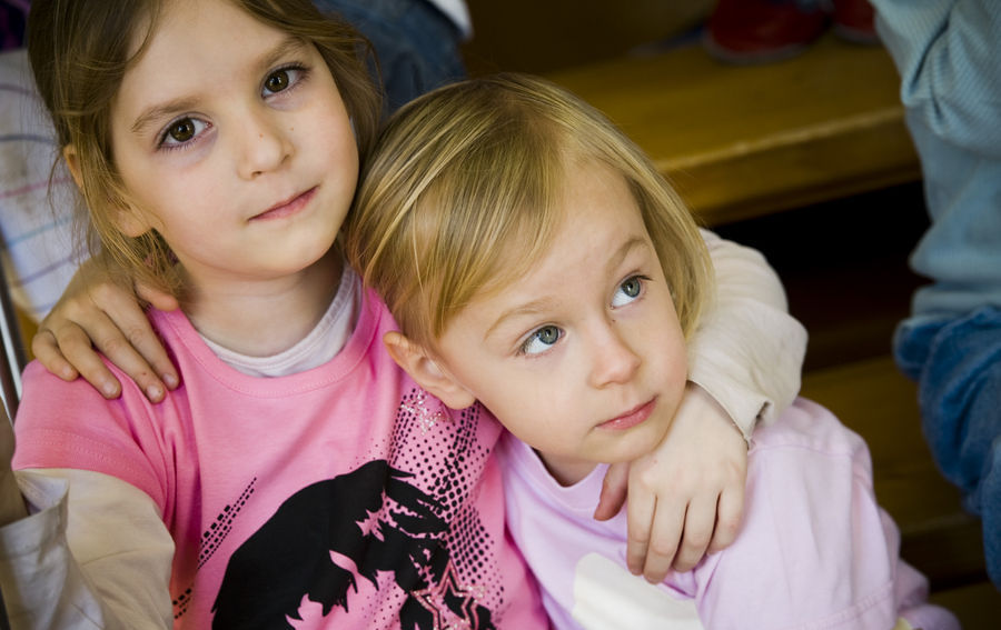 Kindergartenkinder in einem Wiener Pfarrkindergarten