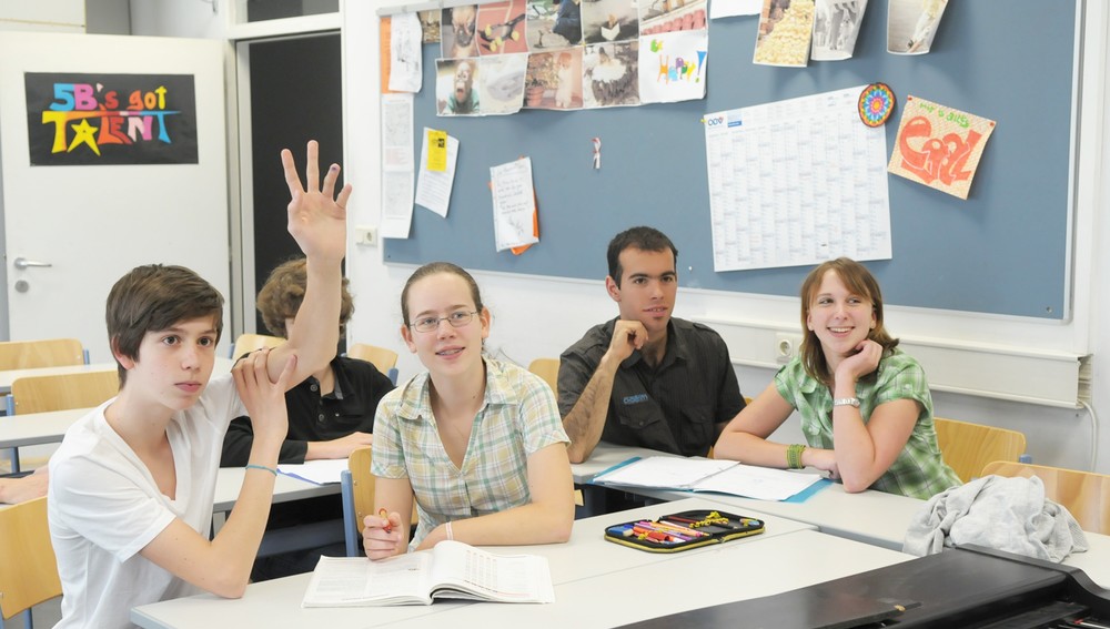 Schüler im Unterricht