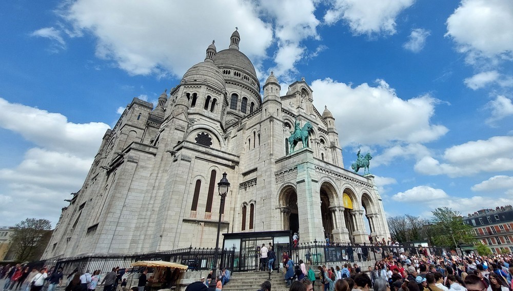 Basilika Sacre-Coeur in Paris