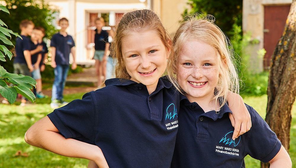 Schülerinnen der VS der Mary Ward Schulen Krems