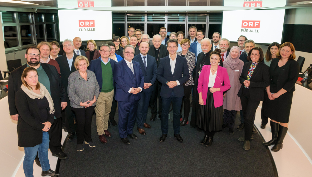- ORF-Generaldirektor Weißmann lud Spitzen der Kirchen und Religionsgemeinschaften zum Gedankenaustausch