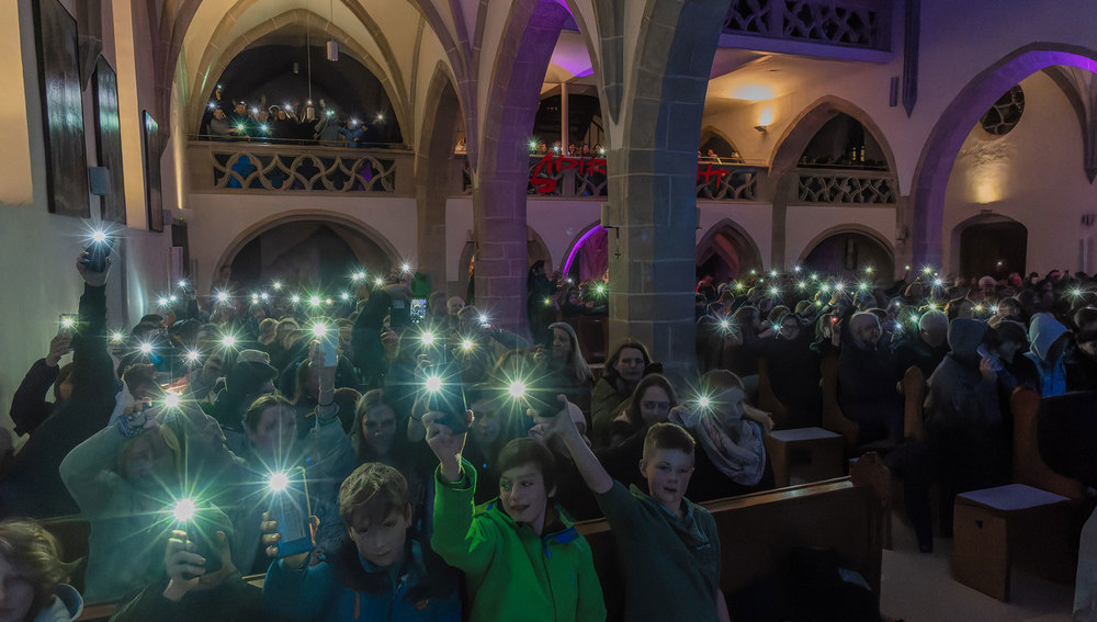 rmlinge feiern gemeinsam bei der SpiriNight in Gallneukirchen