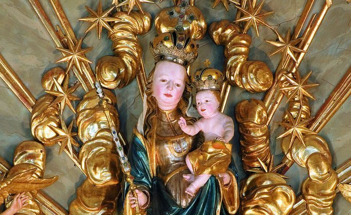 Gnadenmadonna 'Himmelsbergerin' aus Straden