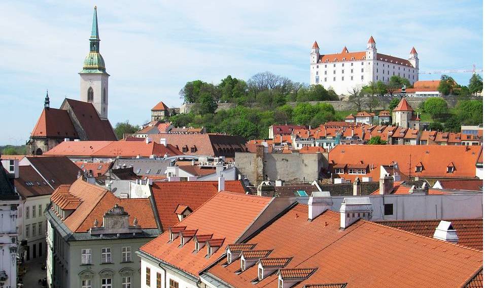 Stadtzentrum von Bratislava