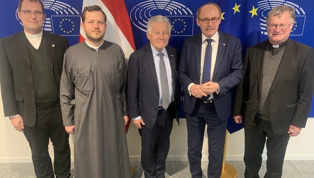 Scheuer Pühringer Karas EU Europa