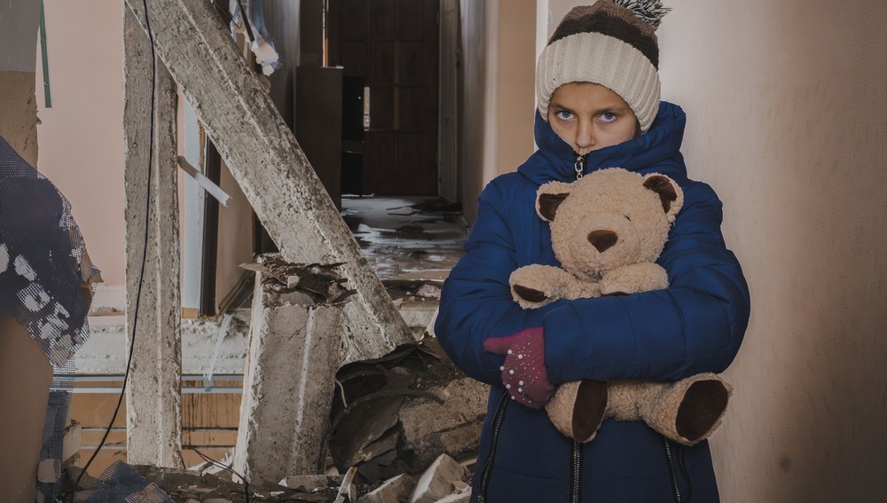 Spenden Caritas Kälte Krieg