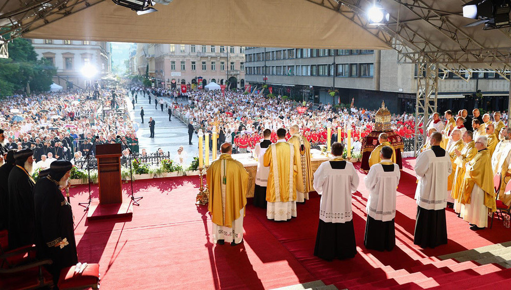 Festmesse zum Stephansfest in Budapest 2023